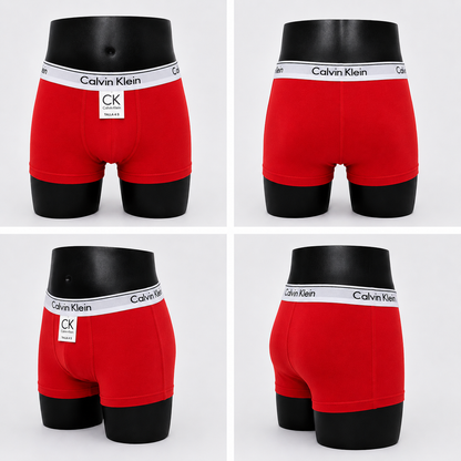 12 Boxer niño CK color surtido + 12 Pares de medias