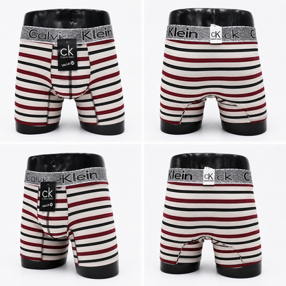 12 Boxers rayado surtido CK + 12 Pares de medias GRATIS