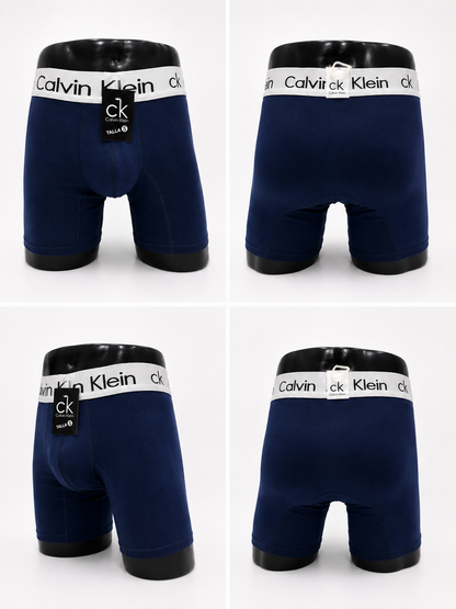 3 Boxers color surtido CK + 3 Pares de medias GRATIS