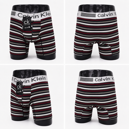 12 Boxers rayado surtido CK + 12 Pares de medias GRATIS
