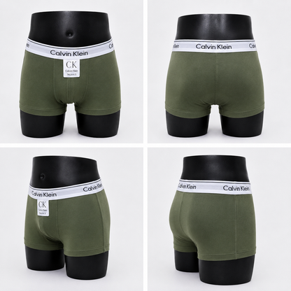 12 Boxer niño CK color surtido + 12 Pares de medias