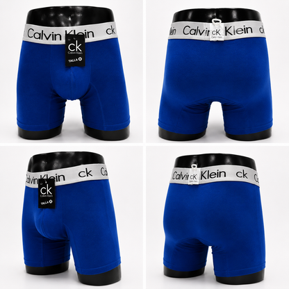3 Boxers color surtido CK + 3 Pares de medias GRATIS