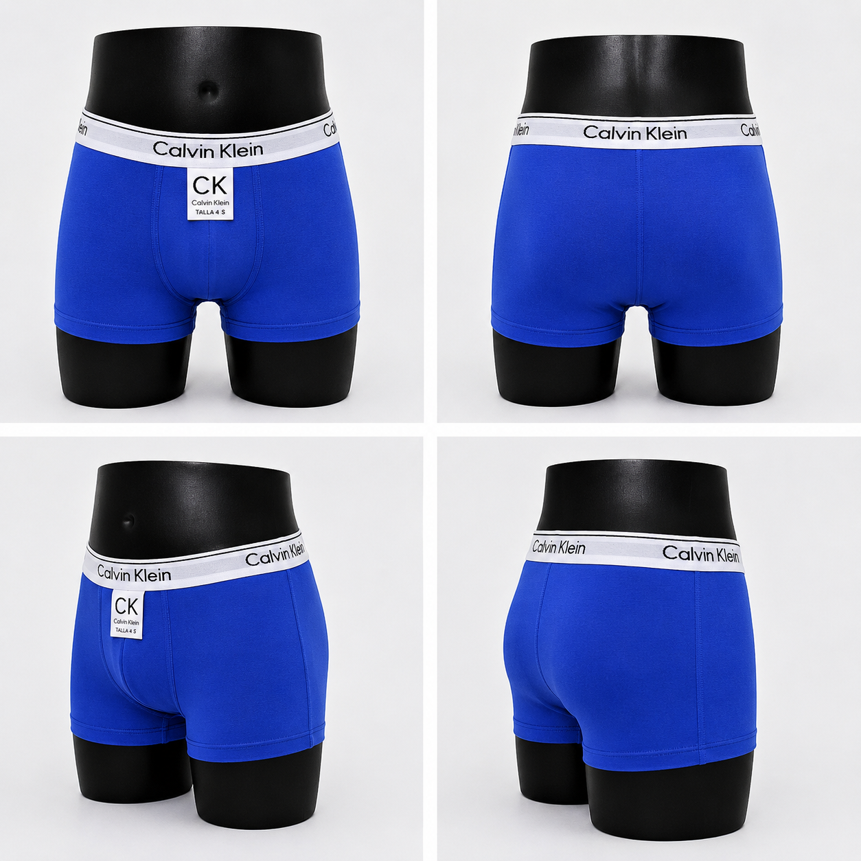 3 Boxer niño CK color surtido + 3 Pares de medias