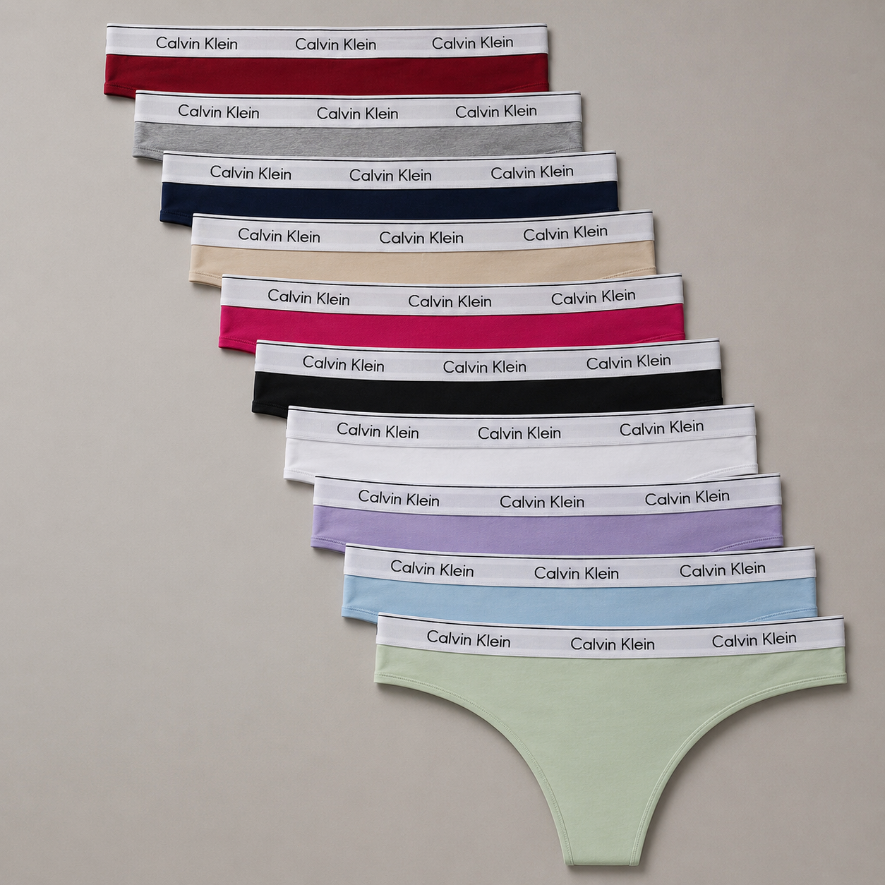 12 Pantys color surtido CK + 12 Pares de medias