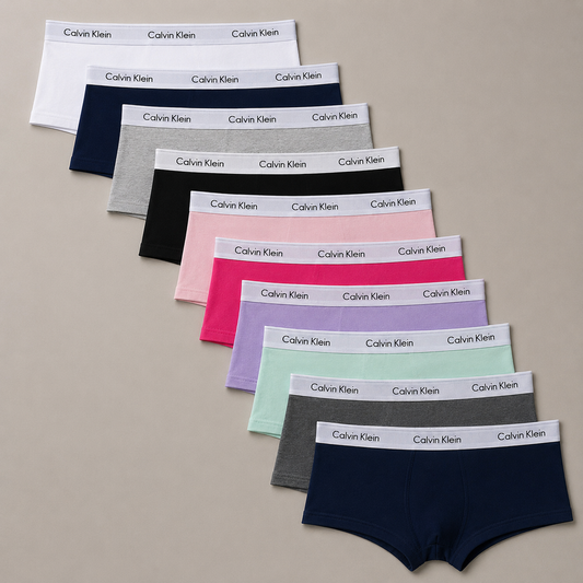 12 Cacheteros color surtido CK + 12 Pares de medias