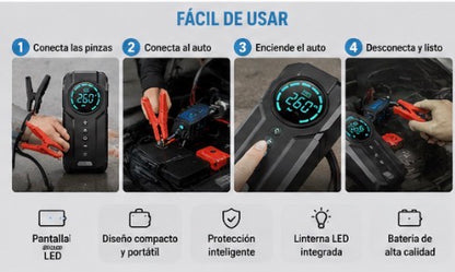 INICIADOR BATERIA + COMPRESOR